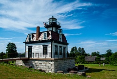 Colchester Reef Light on the Grounds of the Shelburne Museum